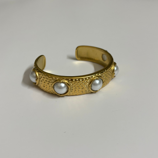 Ethnic Pearl Bracelet