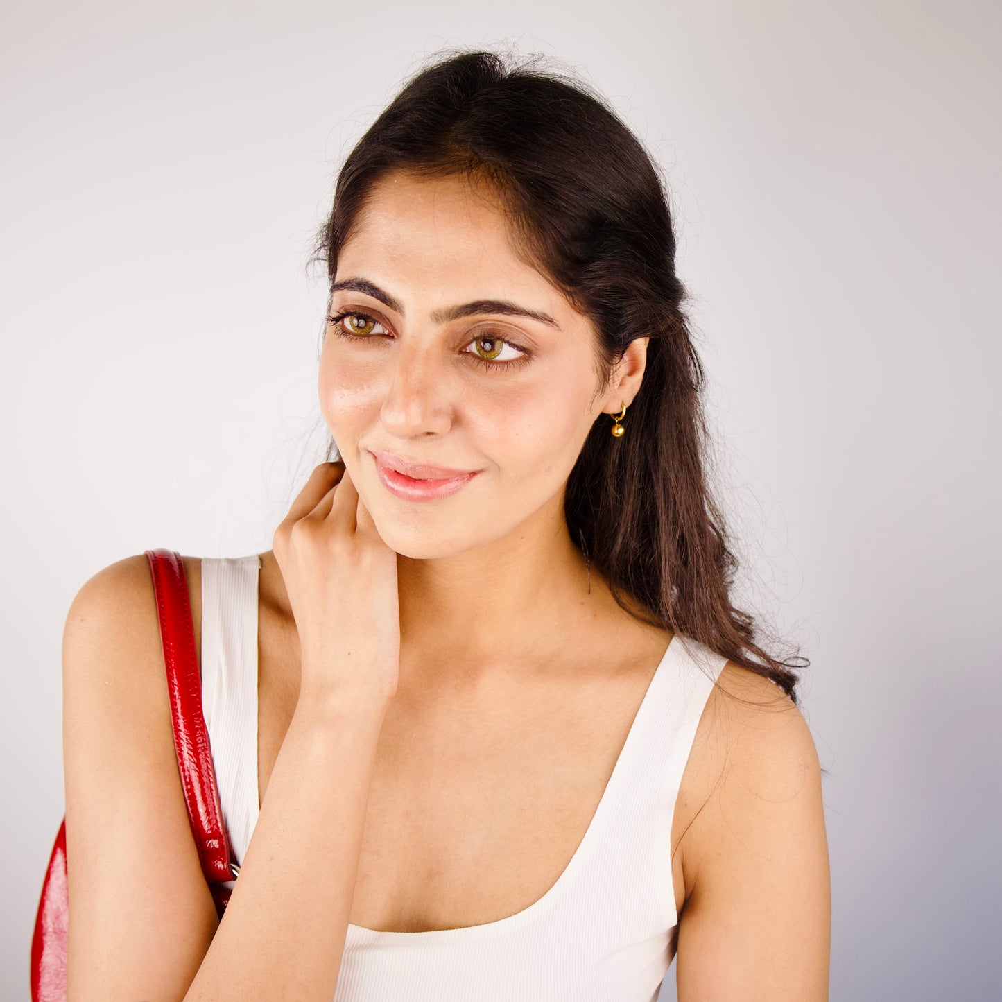 Golden Orbs Earrings