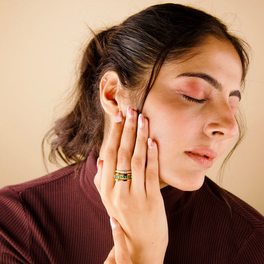 Layer Up Stackable Rings Set