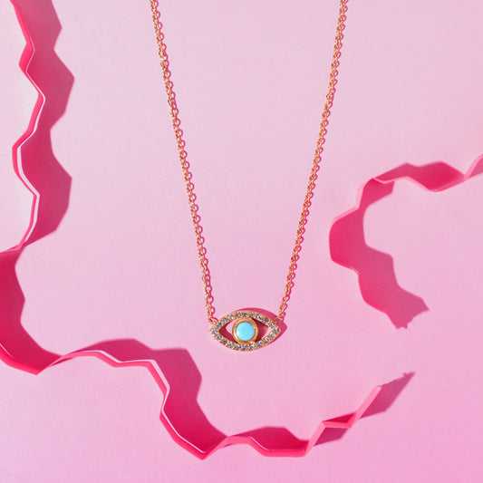 Blue Evil Eye Necklace