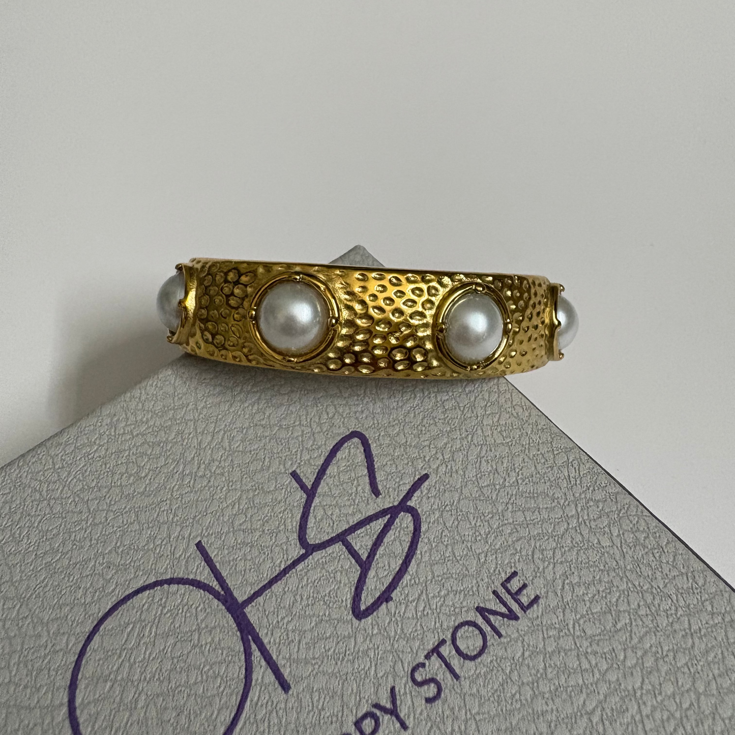 Ethnic Pearl Bracelet