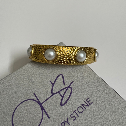 Ethnic Pearl Bracelet