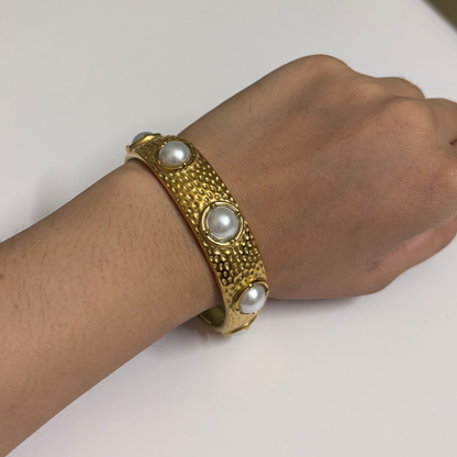 Ethnic Pearl Bracelet