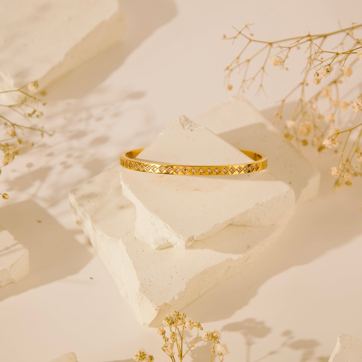 Diamond Bangle Bracelet