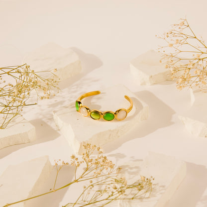 Green Ornate Bracelet