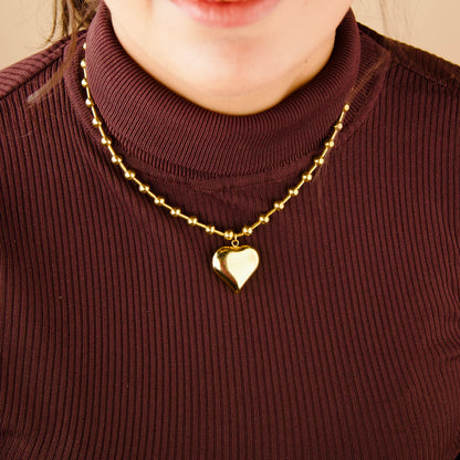 Chunky Heart Necklace