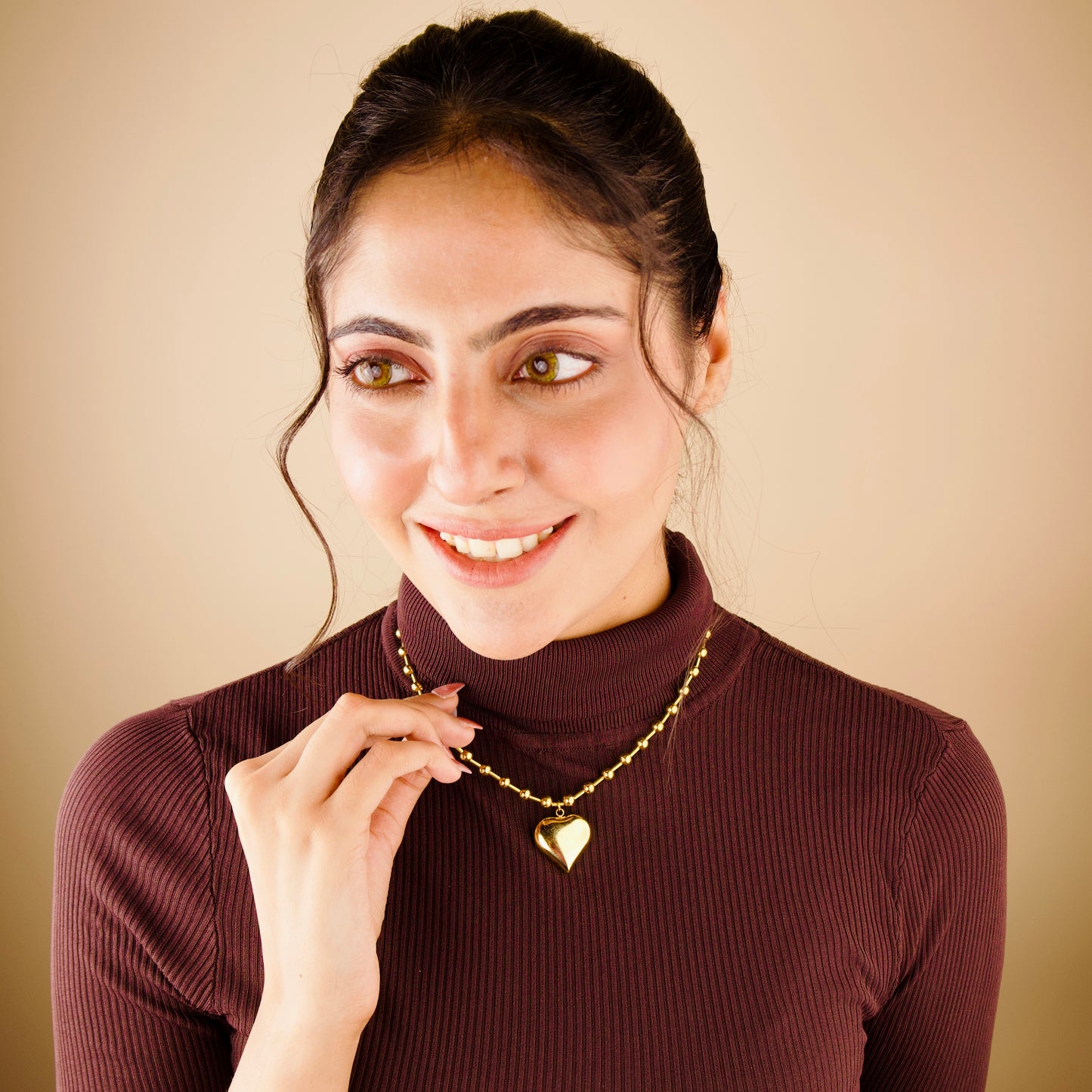 Chunky Heart Necklace