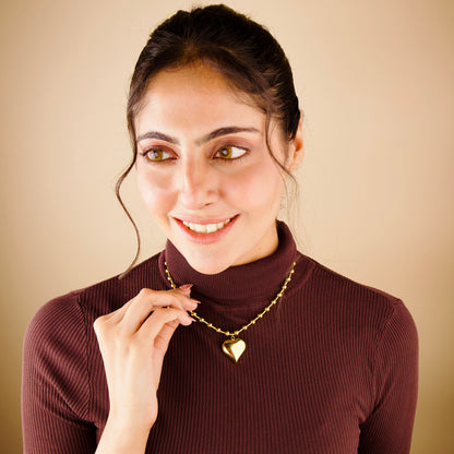 Chunky Heart Necklace