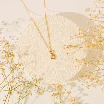 Curve Heart Necklace