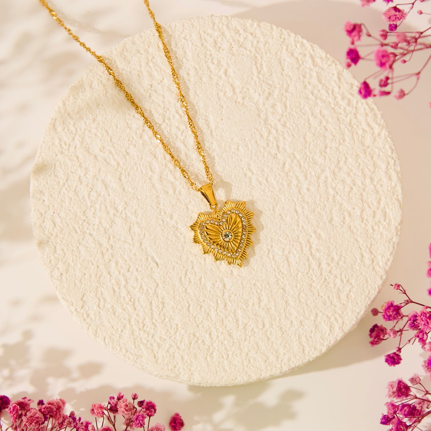 Radiant Heart Necklace