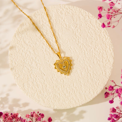 Radiant Heart Necklace