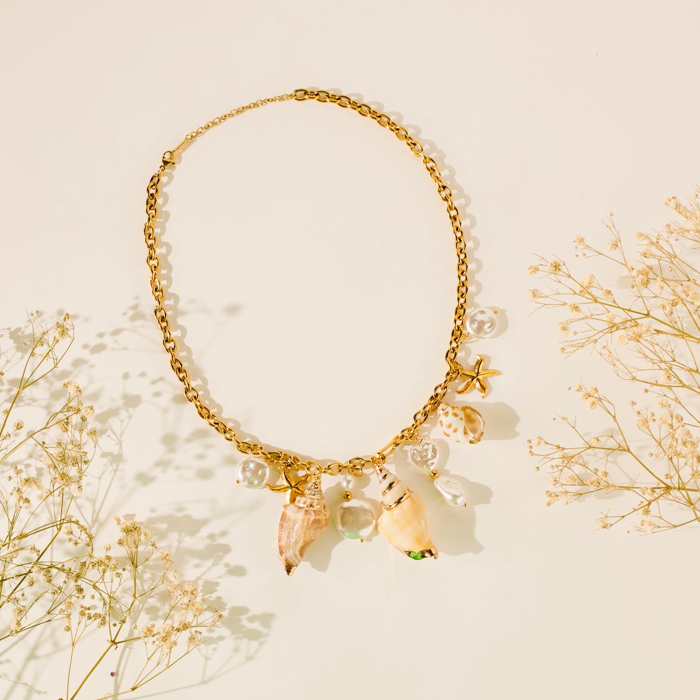 Beach Charm Necklace