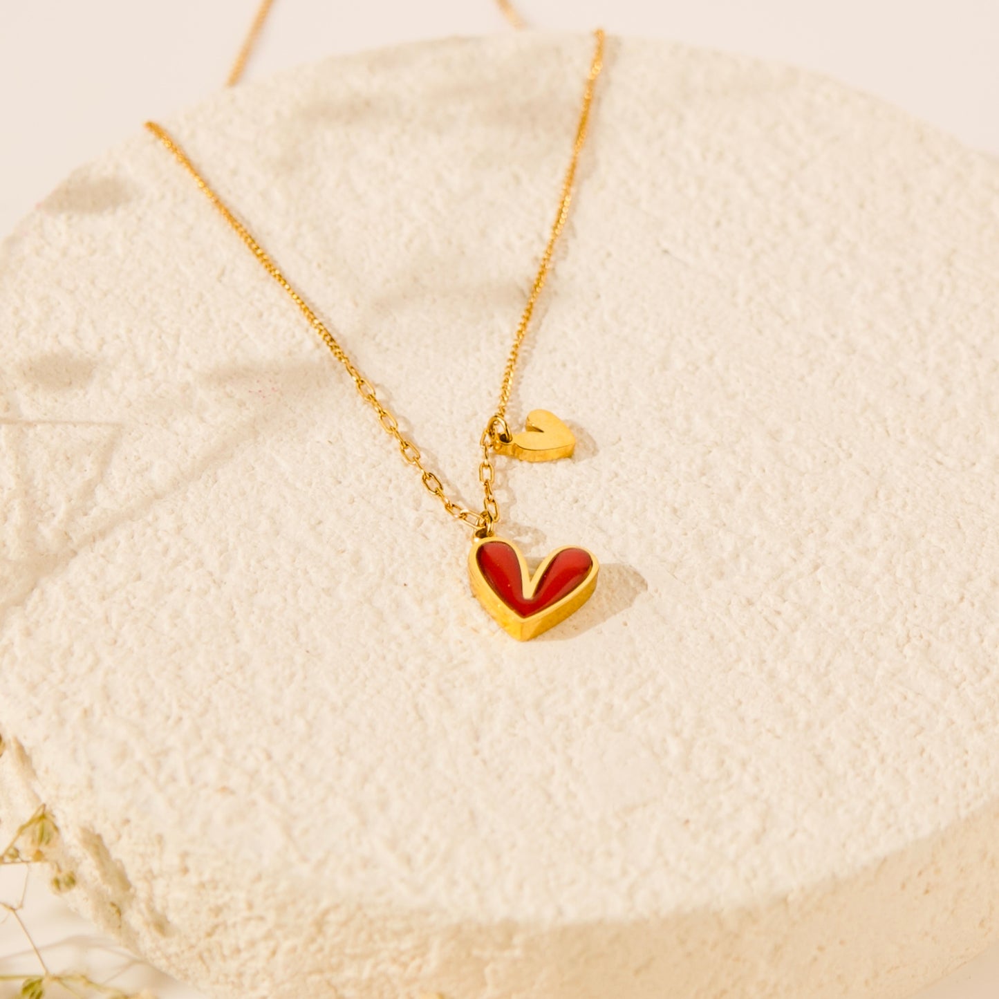 Twin Heart Necklace