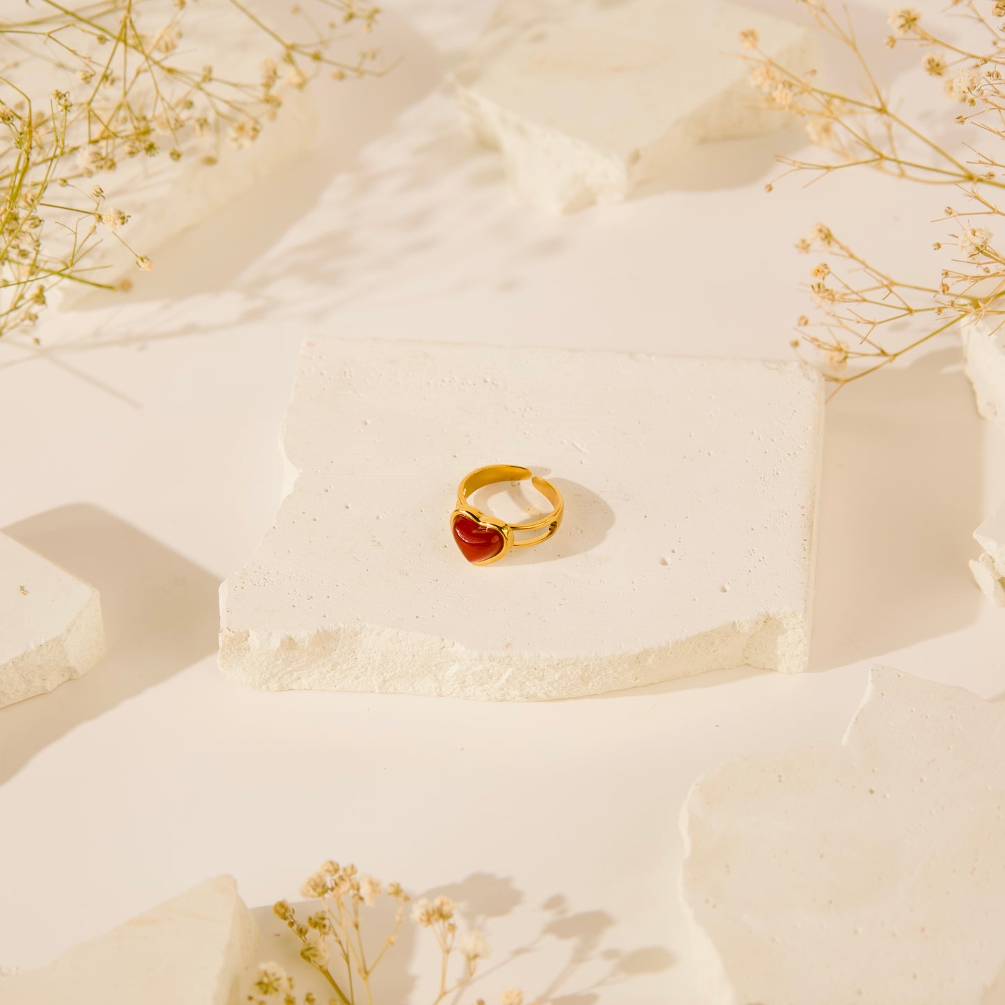 Red Heart Ring