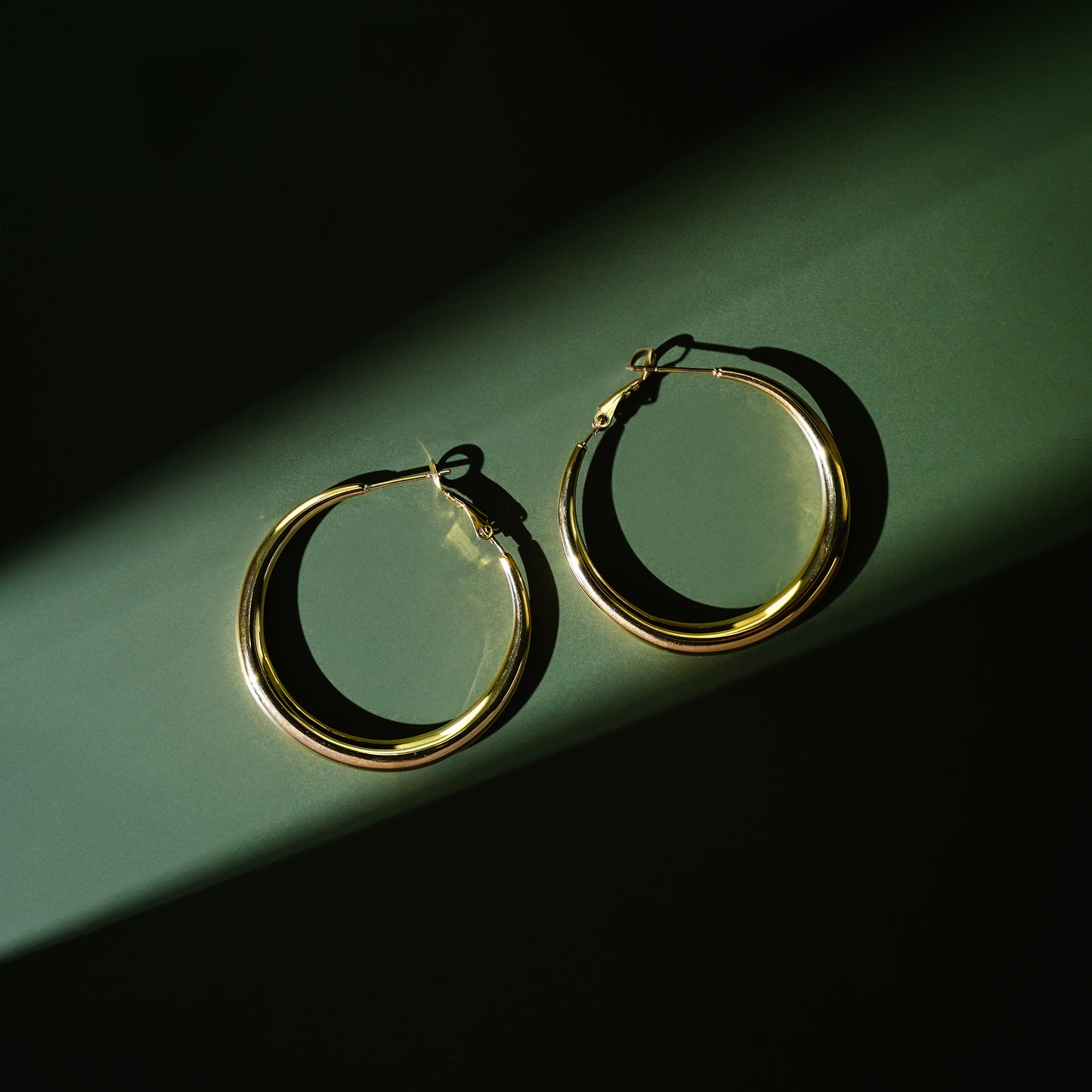 Gold Hoops- Small