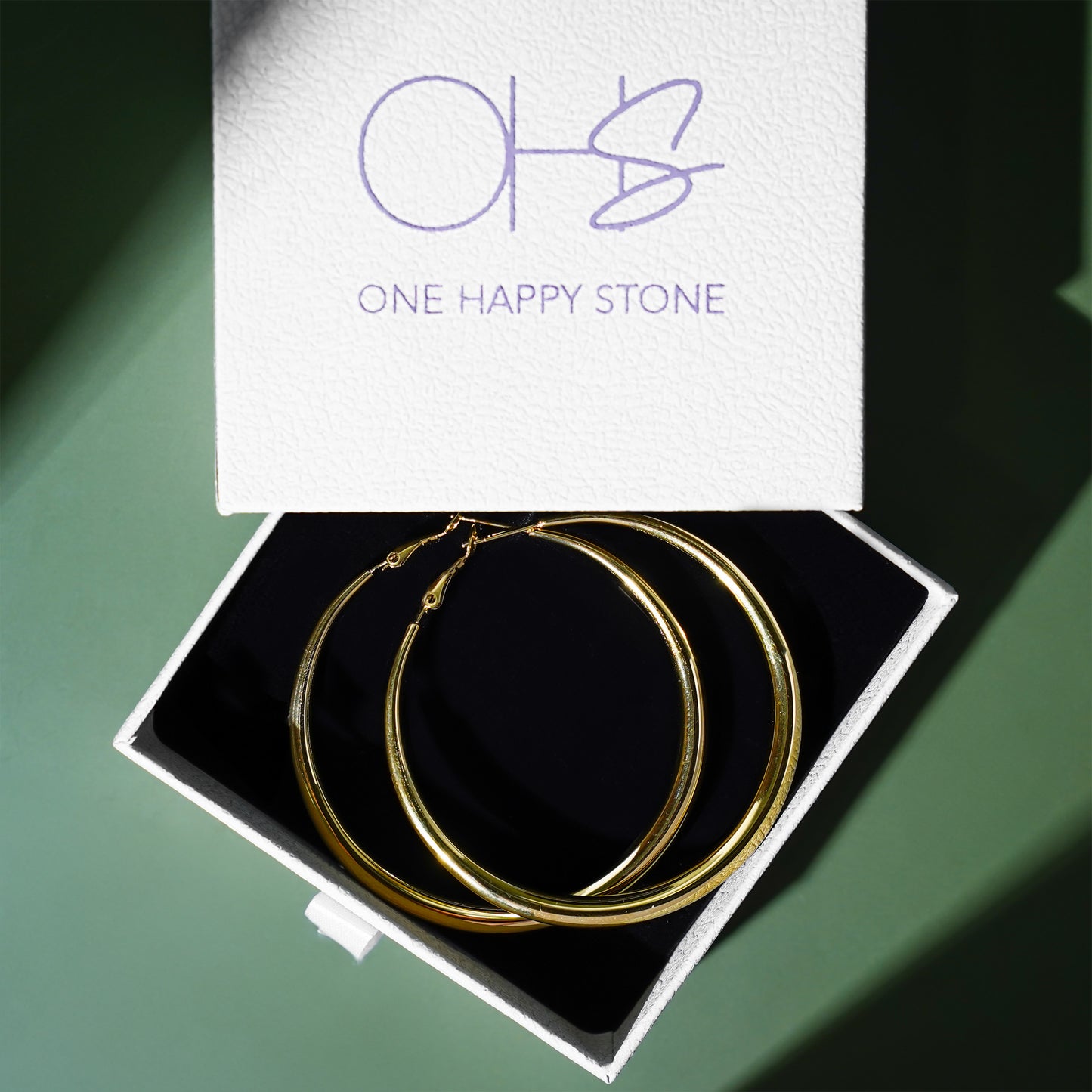 Gold Hoops- Large