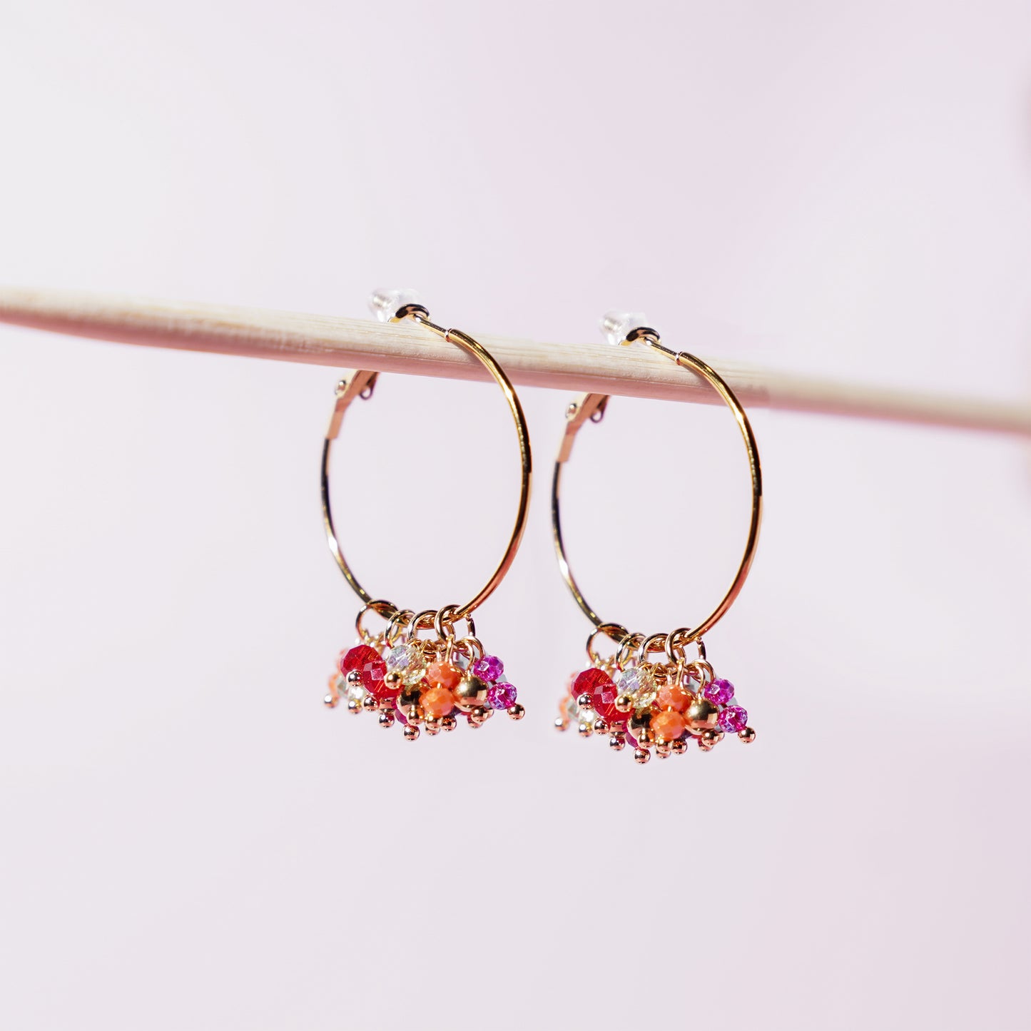 Multi Coloured Jhumkis